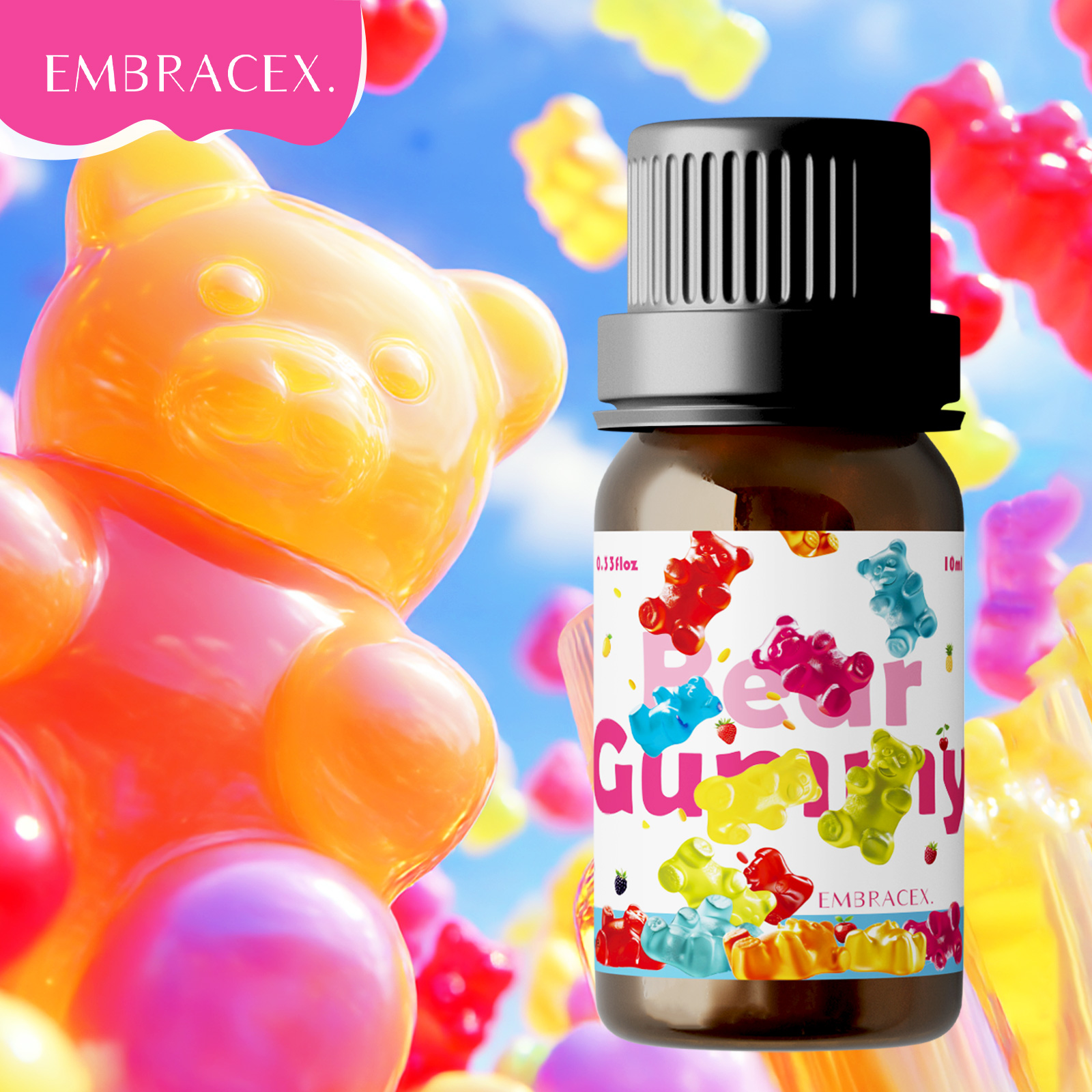 Candle Making Supplies - 10ml Minyak Wangi Gummy Bear Minyak