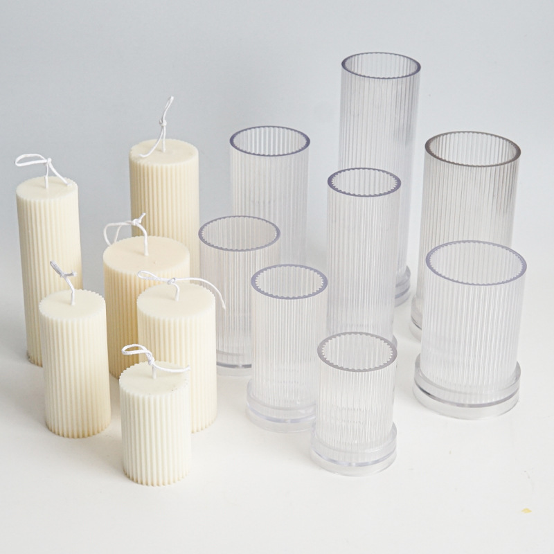 Candle Making Kit Diy - DIY Baru Cetakan Plastik Lilin Silindris