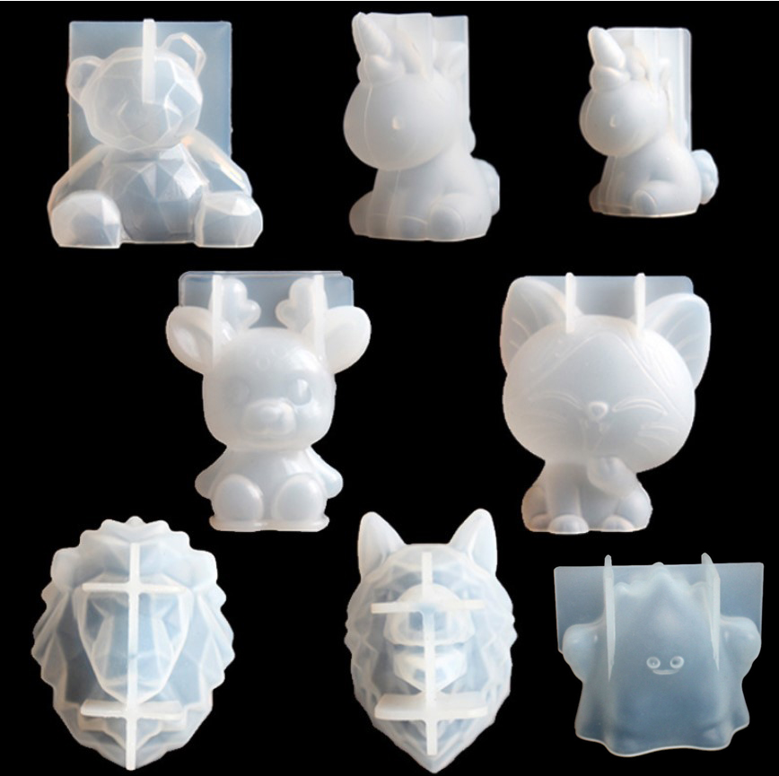 Candle Making Business - Transparan Unicorn Silikon Epoxy Resin Cetakan