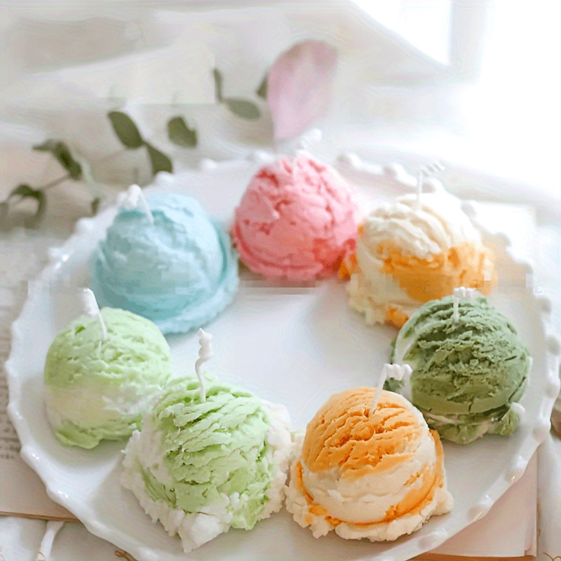 Candle Making Gel Wax - Cetakan Silikon Pembuat Lilin Es Krim