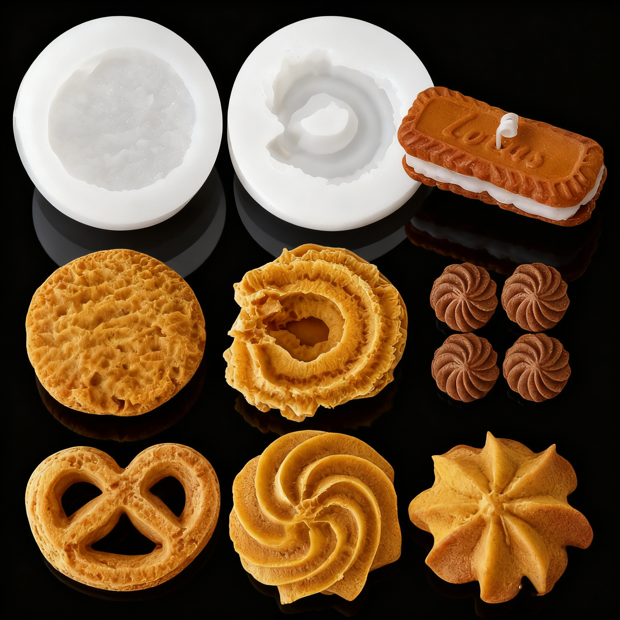 Candle Making Gel Wax - Cetakan Kue Kering Buatan Tangan Cetakan