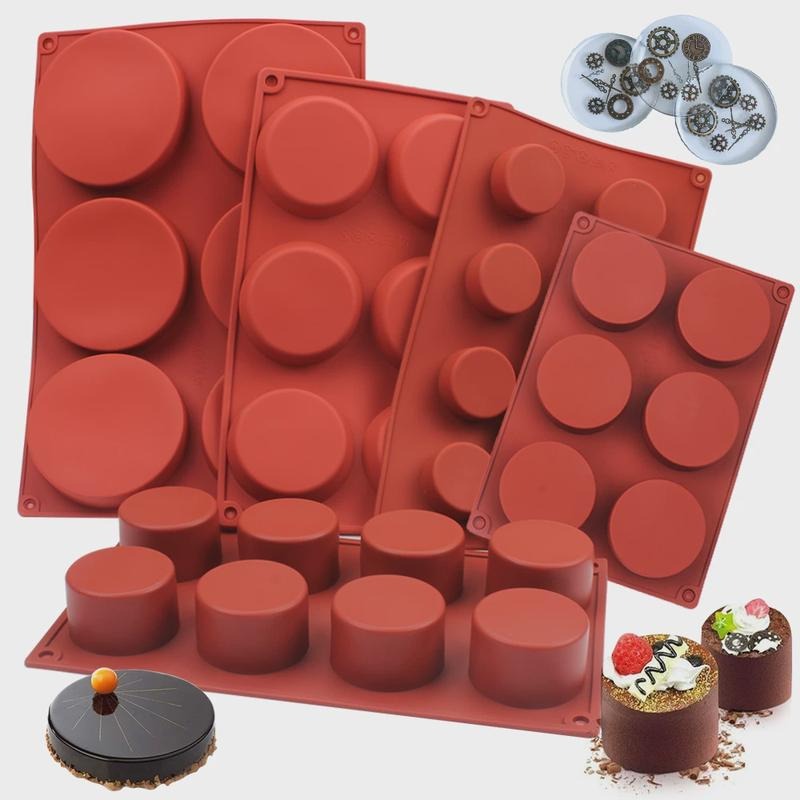 Candle Making Business - Cetakan Sabun Silikon Bulat Alat Pembuat