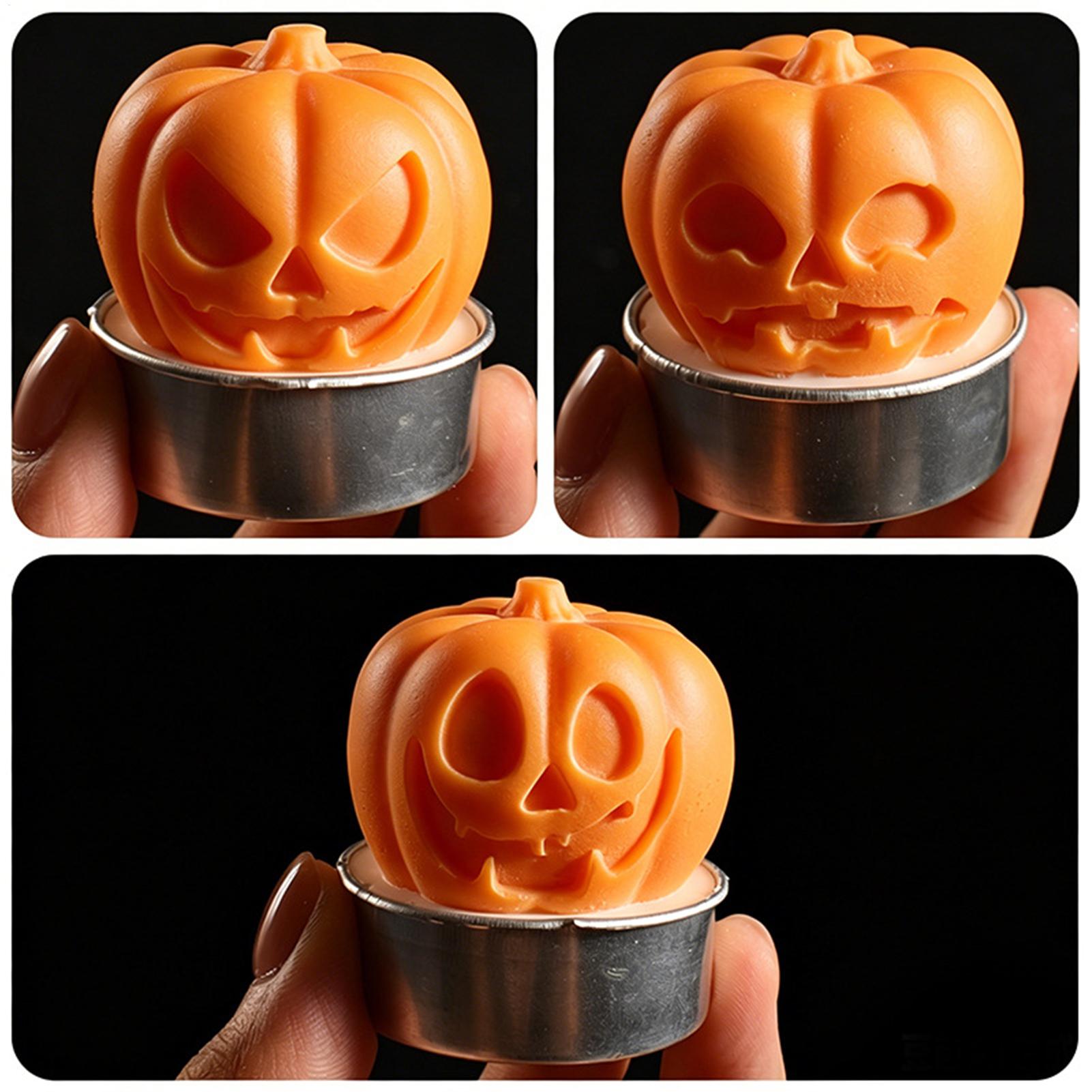 Cetakan Lilin Labu Halloween 3 - Candle Making Workshops ulasan dan harga