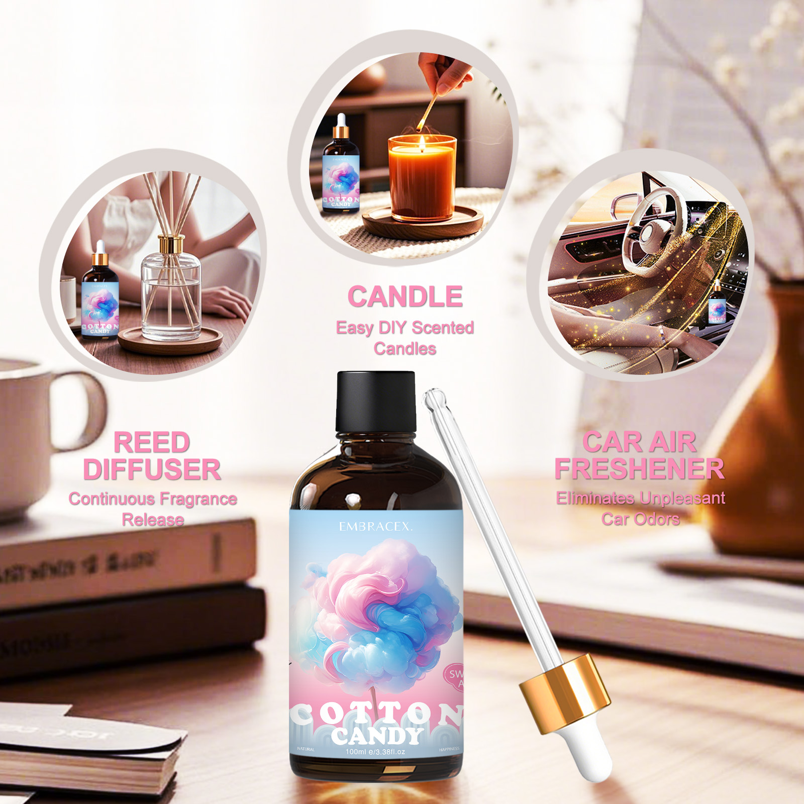 100ml Minyak Esensial Cotton C - Candle Making Supplies ulasan dan harga