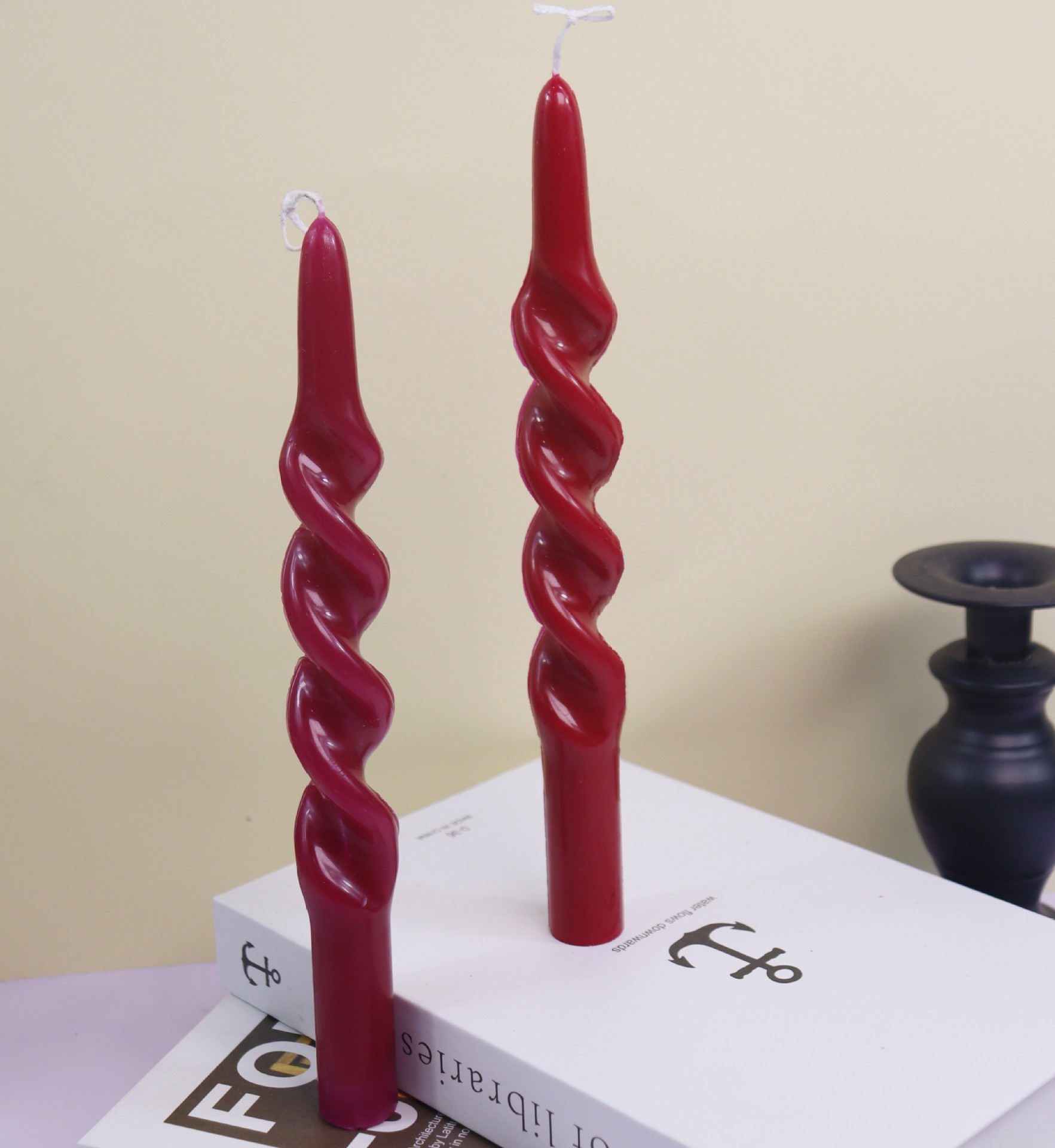 Memutar Garis Kolom Akrilik Ce - Candle Making Kit Diy ulasan dan harga