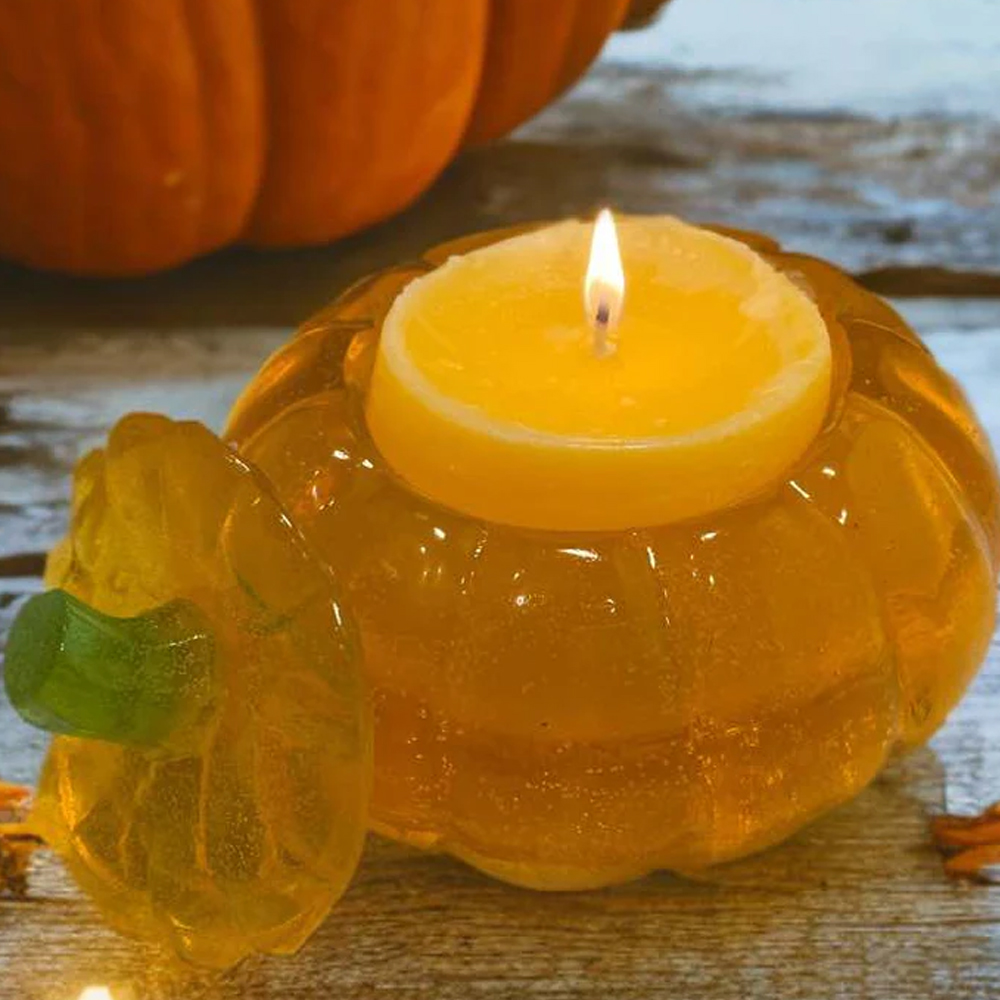Lilin Jeli Gel Bening Kuning 2 - Candle Making Gel Wax ulasan dan harga