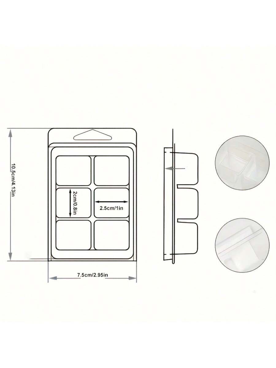 12/24 Buah Cetakan Plastik Per - Candle Making Gel Wax ulasan dan harga
