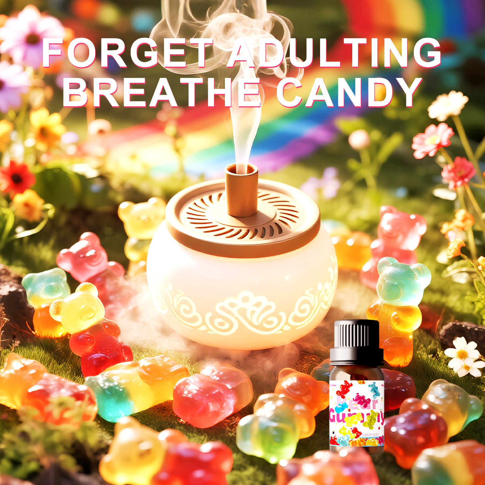 10ml Minyak Wangi Gummy Bear M - Candle Making Supplies ulasan dan harga
