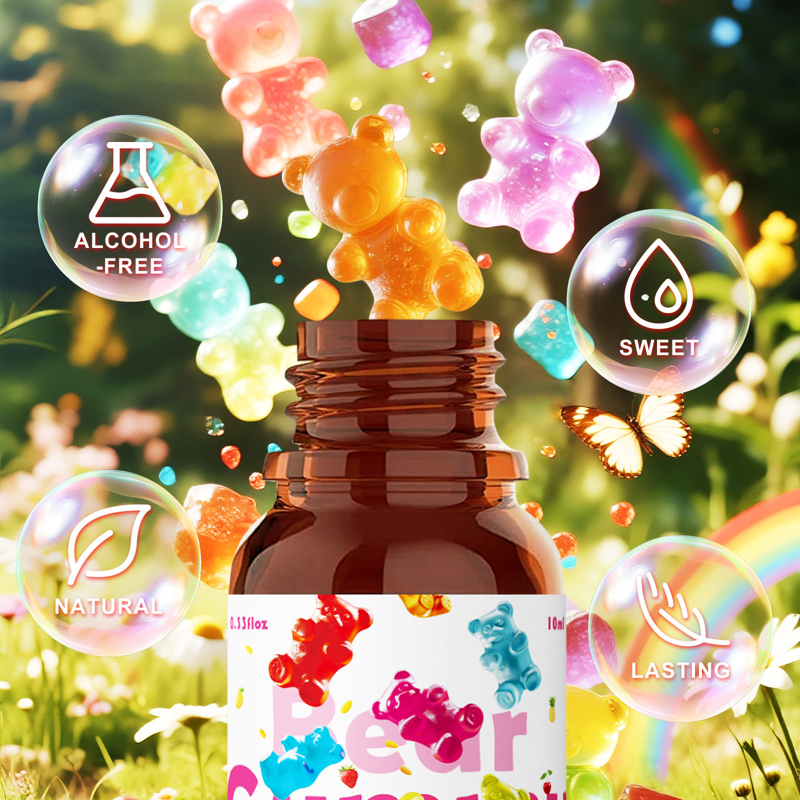 10ml Minyak Wangi Gummy Bear M - Candle Making Supplies ulasan dan harga