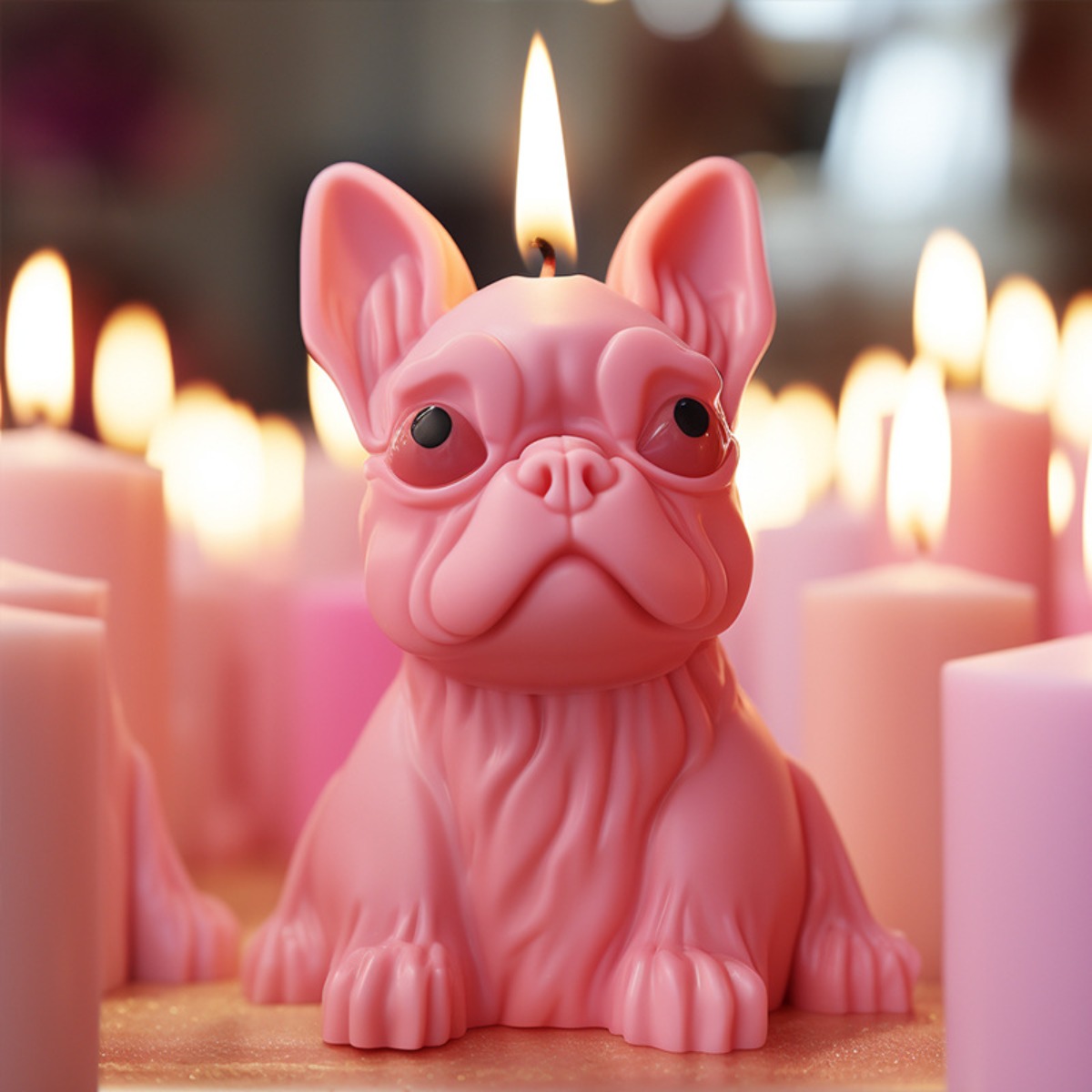 Pekingese anak anjing Pug hewa - Candle Making Kit Diy ulasan dan harga