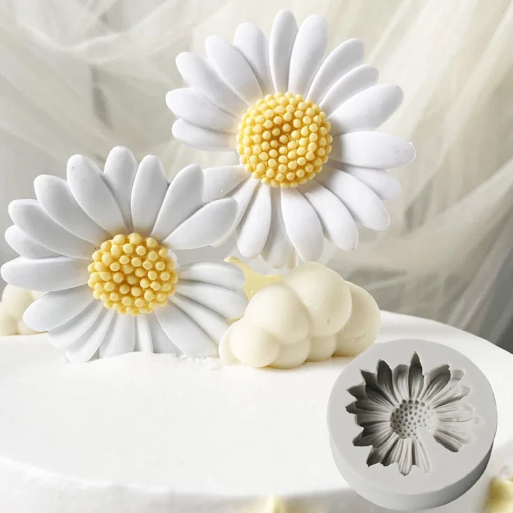 Cetakan Bunga Daisy 3D Cetakan - Candle Making Business ulasan dan harga