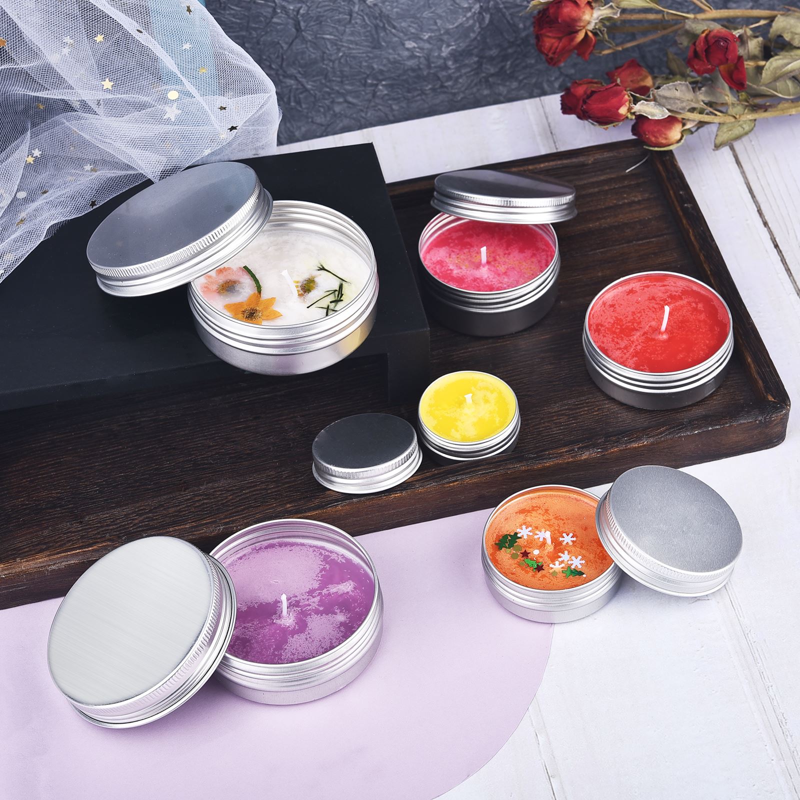 2G Pewarna Warna Lilin Lilin P - Candle Making Kit Diy ulasan dan harga