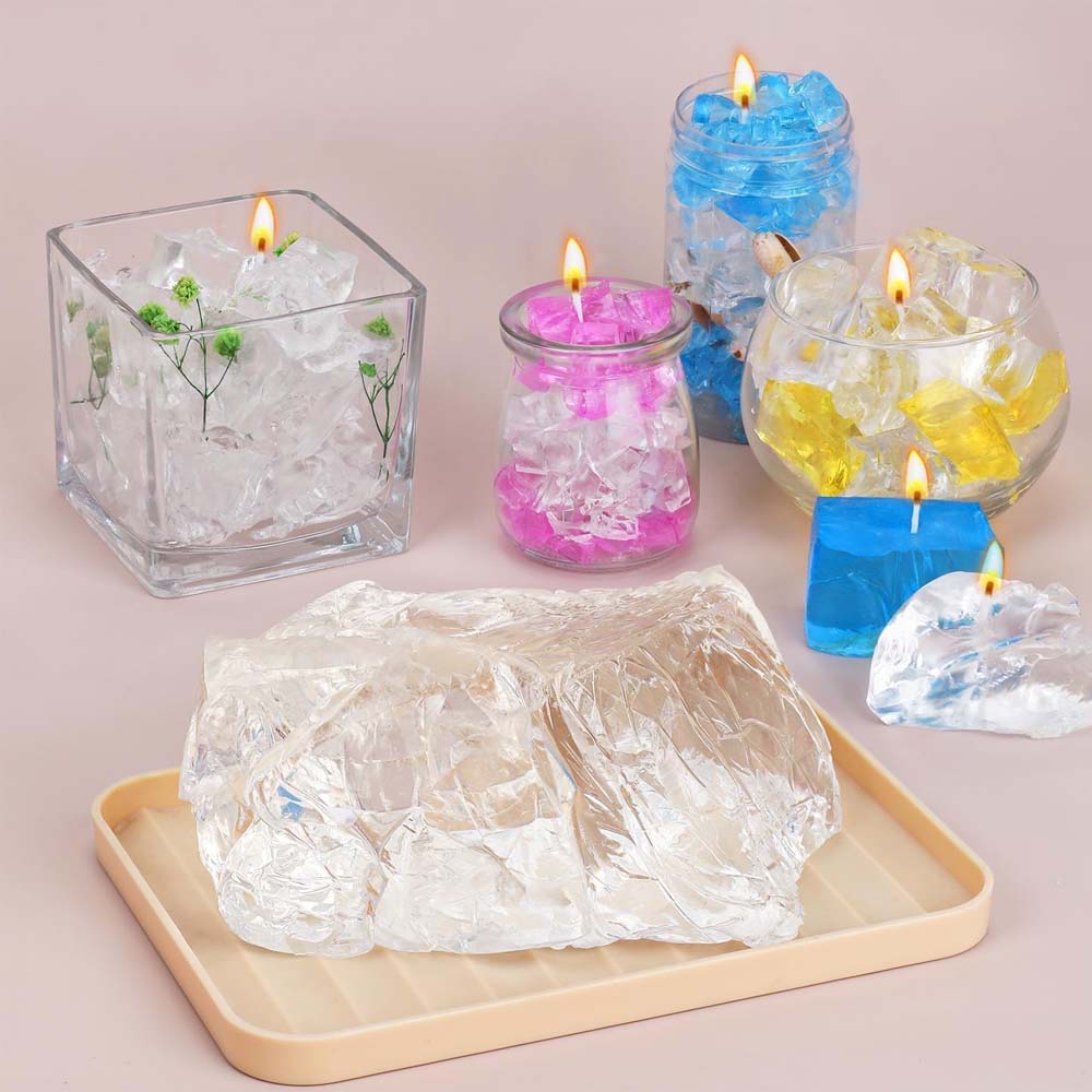 100G Lilin Bening Biru untuk P - Candle Making Gel Wax ulasan dan harga