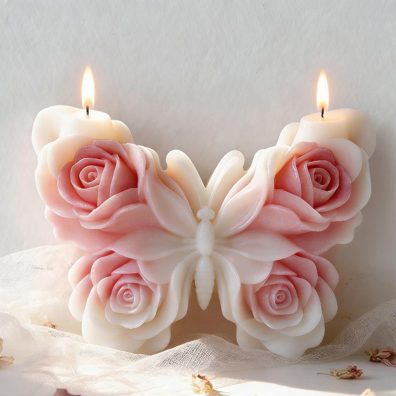 Cetakan Silikon Bentuk Kupu-ku - Candle Making Supplies ulasan dan harga