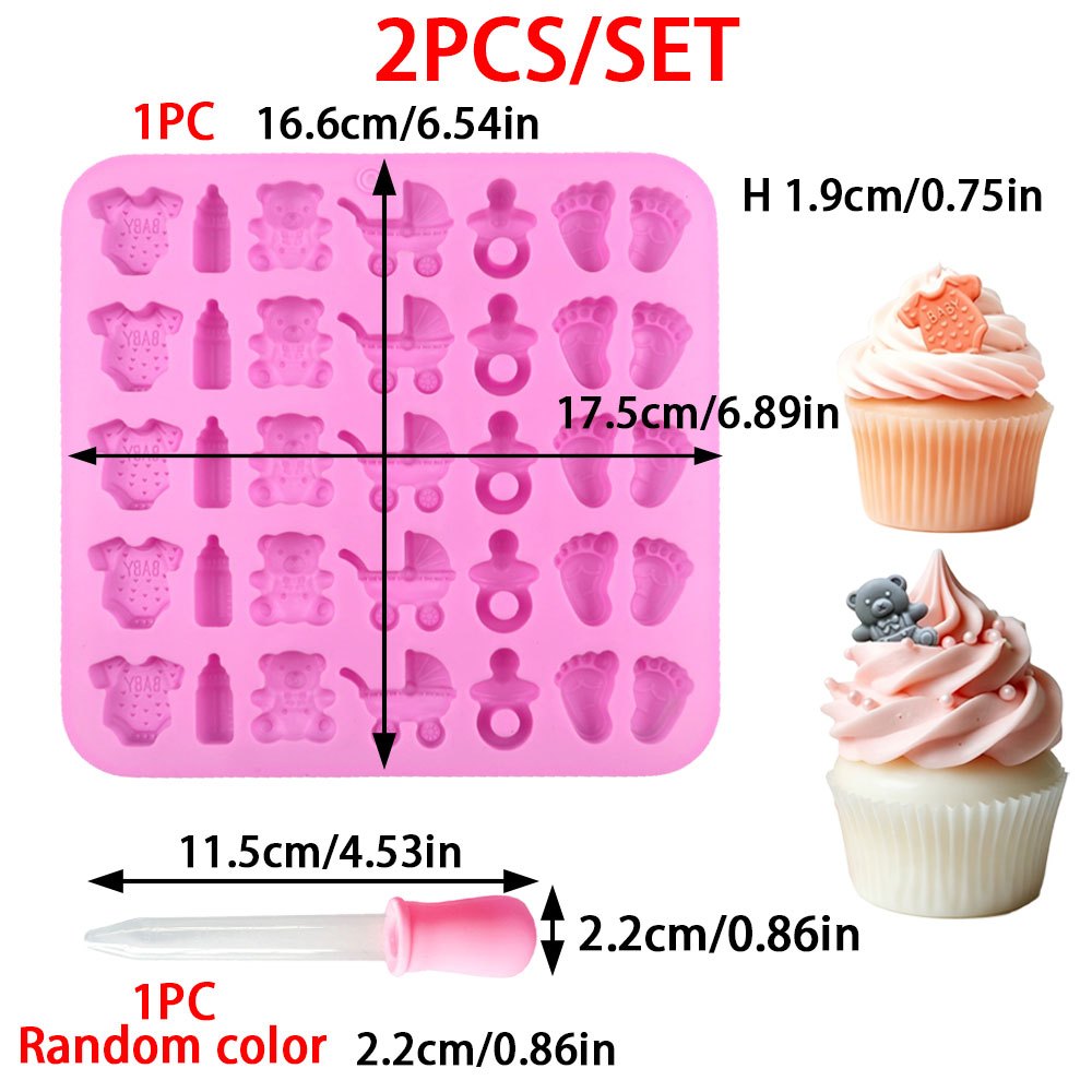 2pcs Set Cetakan Silikon 35-Ca - Candle Making Workshop ulasan dan harga