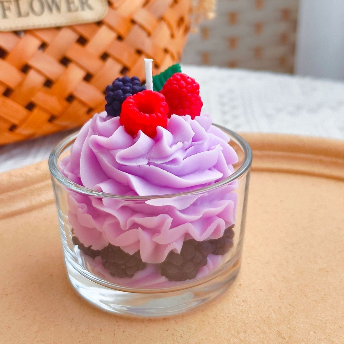Cetakan Lilin Silikon Kue Krim - Candle Making Gel Wax ulasan dan harga