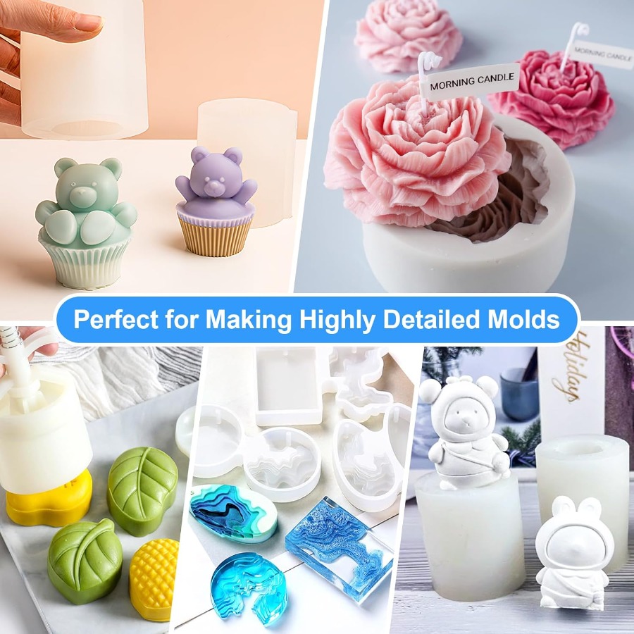 Kit Pembuatan Cetakan Silikon, - Candle Making Workshop ulasan dan harga